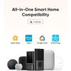 imageeufy Smart Lock E31 Fingerprint Keyless Entry Door Lock with Apple Home Ecosystem for Front Door or Back Supports Matter Apple Home Alexa Google 10000mAh Battery Auto LockMatter  WiFi  Fingerprint  8 AA batteries