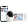 imageeufy Security Baby Monitor E20 with 2K HD Camera 5 720p Display Hybrid WiFi ampamp No WiFi Connection PanTilt 4X Zoom Portable Camera with Builtin Battery 247 Recording in App ANR5 Screen  2K Camera