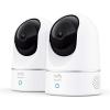 imageeufy Security Indoor Cam E220 Camera for home Security Pan ampamp Tilt DogPet Camera 2K WiFi Plugin Motion Tracking Motion Only Alerts Night Vision HomeBase 3 Compatible Voice Assistant Support2Cam Kit