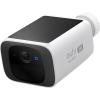 imageeufy Security SoloCam S220 Solar Security Camera Wireless Outdoor Camera Continuous Power 2K Resolution Wireless 24 GHz WiFi No Monthly Fee HomeBase 3 Compatible Renewedone camera