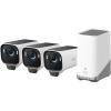 imageeufy Security eufyCam S3 Pro 2Cam Kit Solar Camera Outdoor Wireless MaxColor Night Vision 4K Security Camera with Solar Panel Face Recognition AI Local Storage No Monthly Fee Renewed3 cam pack