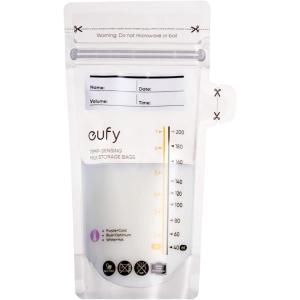 imageeufy Breast Milk Storage Bag with Temperature Sensing Color Change Milk Storing Bags for Breastfeeding 7 oz Disposable Storage Bags SelfStanding Leakproof Milk Freeze Storage Pouches 120 Pieces