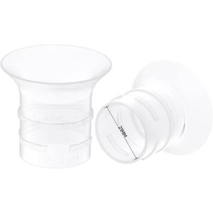 imageeufy Original 24mm Flange 2Pack Replacement Accessories for Wearable Breast Pump S1S1 Pro HeatFlow Technology FoodGrade Silicone Durable Comfortable Ergonomic FitSizing Insert 21mm2