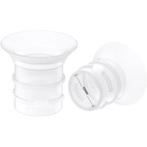 imageeufy Original 24mm Flange 2Pack Replacement Accessories for Wearable Breast Pump S1S1 Pro HeatFlow Technology FoodGrade Silicone Durable Comfortable Ergonomic FitSizing Insert 19mm2
