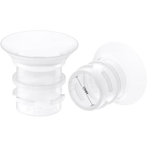 imageeufy Original 24mm Flange 2Pack Replacement Accessories for Wearable Breast Pump S1S1 Pro HeatFlow Technology FoodGrade Silicone Durable Comfortable Ergonomic FitSizing Insert 17mm2