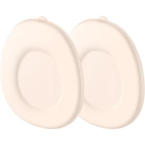 imageeufy Original 24mm Flange 2Pack Replacement Accessories for Wearable Breast Pump S1S1 Pro HeatFlow Technology FoodGrade Silicone Durable Comfortable Ergonomic FitE10S1S1 Pro Dust Cover2
