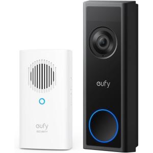 imageeufy Security Video Doorbell C31 with Addon Chime 2K FHD Battery or Hardwire Powered Easy to Install Live Video Call 247 Recording Human ampamp Motion Detection HomeBase S380 Compatible