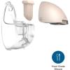 imageeufy Original 24mm Flange 2Pack Milk Container 2Pack Diaphragm 2Pack Duckbill Valves 4Pack Spout Cap 4Pack Replacement Accessories for Wearable Breast Pump S1S1 Pro