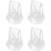 imageeufy Original 24mm Flange 2Pack Milk Container 2Pack Diaphragm 2Pack Duckbill Valves 4Pack Spout Cap 4Pack Replacement Accessories for Wearable Breast Pump S1S1 Pro