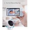 imageeufy Security Baby Monitor Spaceview E110 with Security Camera and 2Way Audio 720p HD Resolution Night Vision 5quot Display 110 WideAngle Lens Included Lullaby Player Sound Alert Renewed