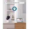 imageeufy Security Baby Monitor Spaceview E110 with Security Camera and 2Way Audio 720p HD Resolution Night Vision 5quot Display 110 WideAngle Lens Included Lullaby Player Sound Alert Renewed
