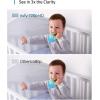 imageeufy Security Baby Monitor Spaceview E110 with Security Camera and 2Way Audio 720p HD Resolution Night Vision 5quot Display 110 WideAngle Lens Included Lullaby Player Sound Alert Renewed