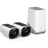 imageeufy Security S330 eufyCam 3 2Cam Kit Security Camera Outdoor Wireless 4K Camera with Solar Panel Forever Power Face Recognition AI Expandable Local Storage up to 16TB No Monthly Fee Renewed2 Camera Kit