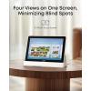 imageeufy Security eufy Smart Display E10 Smart Home Hub 8quot Control Panel Compatible Devices Four Views on One Screen Instant Door Alerts Daily Event Reports One Tap Control