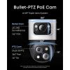 imageeufy PoE NVR Security Camera System S4 2 BulletPTZ Cams 2 Bullet Cams 360 PTZ AI Auto Framing ampamp Tracking Smart Video Search Color Night Vision PreInstalled 2TB HDD247 Recording4 BulletPTZ Cams