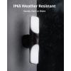 imageeufy Security S100 Wired Wall Light Cam Security Camera Outdoor 2K Camera with 1200 Lumen Light Color Night Vision Motion Activated Light AI Smart Detection IP65 Waterproof