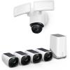 imageeufy Security eufyCam S330 eufyCam 3 4Cam Kit Security Camera Outdoor Wireless Floodlight Camera E340 Wired 360 Pan and Tilt HomeBase 3 Compatible