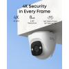 imageeufy PoE NVR Security System E40 247 Recording16CH 2TB HDD 4 4K Bullet Cams Wired Outdoor Cam 4K UHD 122 FOV Color Night Vision AI Detection Red and Blue Strobe4 Turret Cams