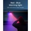 imageeufy PoE Bullet Security Camera E40 NVR Add On Cam 4K UHD 122 FOV F16 Color Night Vision 247 Recording HumanVehiclePet AI Detection Red and Blue Strobe Plug and Play
