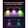 imageeufy Permanent Outdoor Lights S4 3D RadarActivated 200ft with 144 LED Lights Smart RGBWW for Christmas Decorations AI Light Themes Music Mode Matter Support IP67 Waterproof Link with CamerasWhite