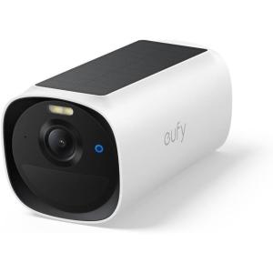 imageeufy Security eufyCam E40 AddOn Camera Outdoor Wireless Solar Security Camera 2K with Integrated Solar Panel MaxColor Night Vision Face Recognition AI Expandable Local Storage No Monthly FeeAddon Cam