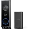 imageeufy Security Video Doorbell E340 with Extra Backup Battery and HomeBase S380 Uninterrupted Use with Rechargeable Battery Dual Cameras 2K Full HD No Monthly Fee