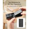 imageeufy Security Video Doorbell E340 with Extra Backup Battery and HomeBase S380 Uninterrupted Use with Rechargeable Battery Dual Cameras 2K Full HD No Monthly Fee