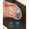 imageeufy Security Original 15mm Sizing Inserts 2Pack for Wearable Breast Pump S1S1 ProE10E20 Silicone Sizing Inserts Easy to Install and Use Comfortable and Precise Fit for Better SuctionCleaning Brush1