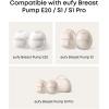 imageeufy Security Original 15mm Sizing Inserts 2Pack for Wearable Breast Pump S1S1 ProE10E20 Silicone Sizing Inserts Easy to Install and Use Comfortable and Precise Fit for Better SuctionE20S1S1 Pro Container2