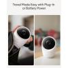 image:imageeufy Security Baby Monitor E21 AddOn Camera 4K UHD Resolution 330 Pan and 60 Tilt 8 Zoom Night Vision 5000mAh Builtin Battery ANR