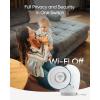 image:imageeufy Security Baby Monitor E21 AddOn Camera 4K UHD Resolution 330 Pan and 60 Tilt 8 Zoom Night Vision 5000mAh Builtin Battery ANR