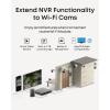 image:imageeufy NVR WiFi Module Only for eufy PoE NVR System Supports Up to 16 eufy WiFi Cameras Video Doorbells and 32 eufy Sensors Unified Security Integration Refer to Compatibility List Below