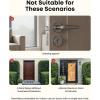 image:imageeufy Security Smart Lock FamiLock C32 Fingerprint Keyless Entry Door Lock with Handle for Interior Doors Builtin WiFi 24 GHz Only App Control Auto Lock 4 AA Batteries AlexaGoogle