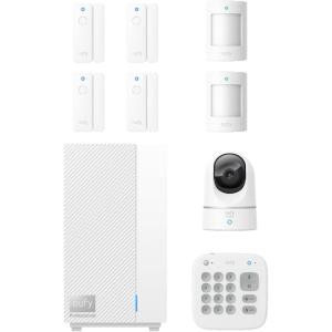 image:imageeufy 9Piece Professional System with HomeBase S1 Home Security System Video Surveillance Intrusion Detection 4G Battery Backup Easy Setup App Control Local Storage No Monthly Fee