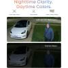 image:imageeufy Security eufyCam C37 Wireless Outdoor Security Camera 360 Pan amp Tilt AI Tracking 2K Solar Camera HumanPetVehicle Detection Flexible Solar Panel Color Night Vision No Monthly Fee